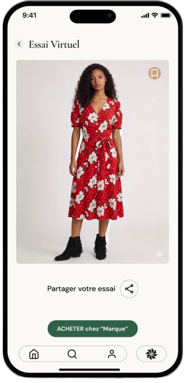 Page Produit - Écran 3